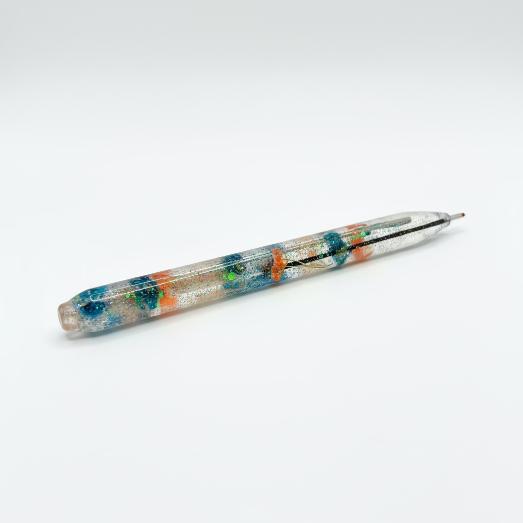 Sparkle floral pens